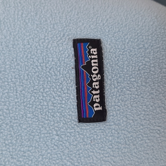 Patagonia light blue extra small lightweight fleece quarter zip pullover - Picture 5 of 10